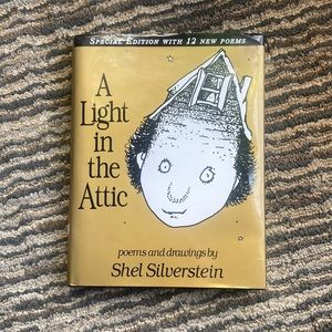 A LIGHT IN THE ATTIC POEM BOOK. LIKE BRAND NEW.